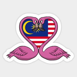 Flamingo Malaysia Sticker